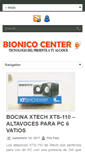 Mobile Screenshot of bionicocenter.com