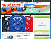 Tablet Screenshot of bionicocenter.com